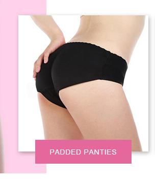 Silicone Butt Pads With Panties padded hips for Unisex butt enhancing.