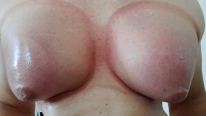 My naked growing firm breasts 